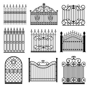 La Porte Iron Fencing AdobeStock 123522606 300x300