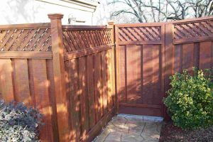 decorative wood fencing