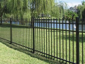 custom aluminum fence